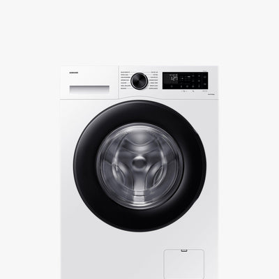 SAMSUNG SERIES 5 8KG FREESTANDING WASHING MACHINE IN BLACK/WHITE